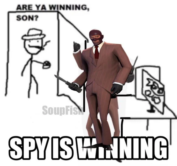 spy is cool guy