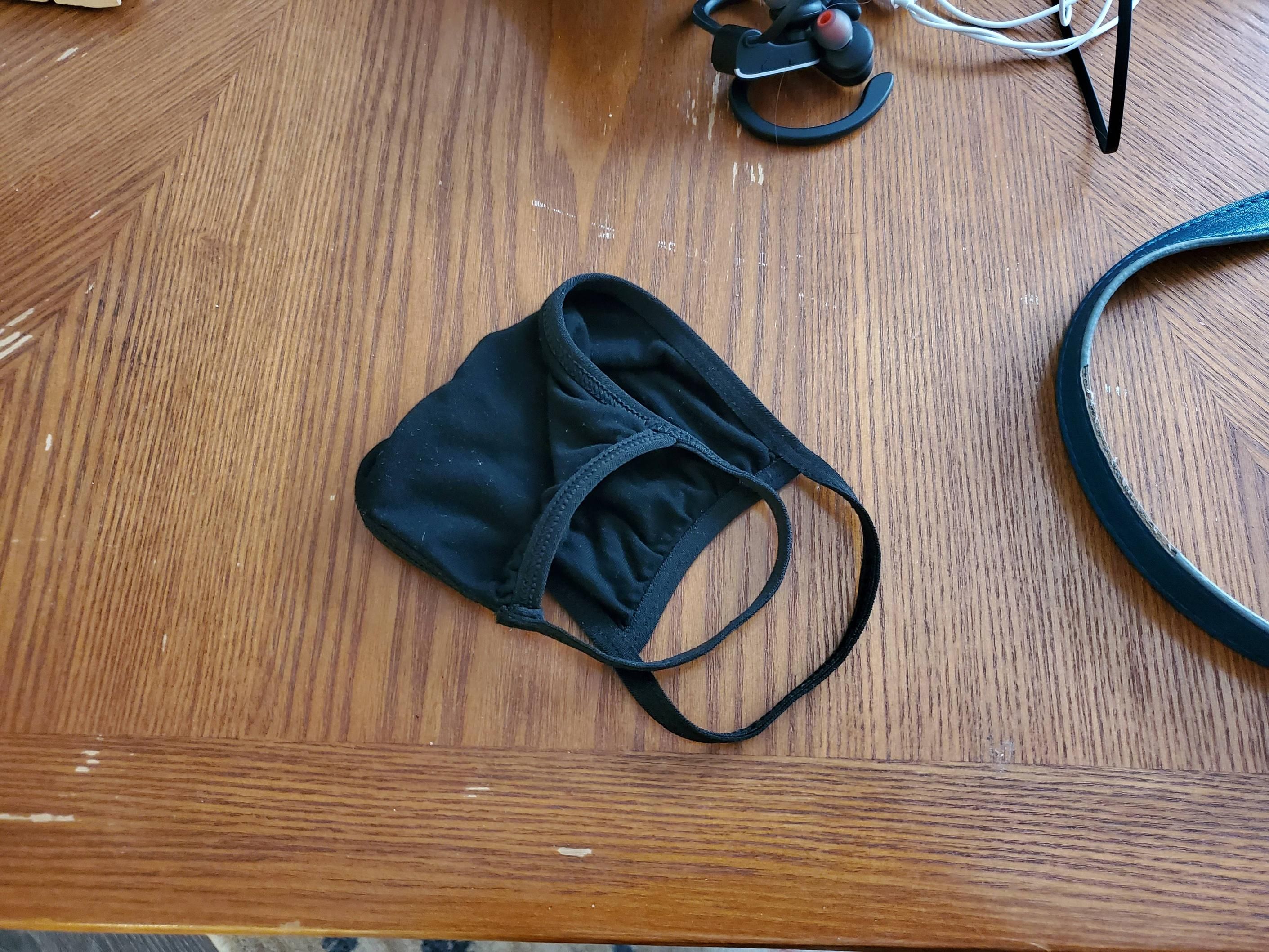 My mother got embarrassed when she "found my girlfriends panties" on our kitchen table