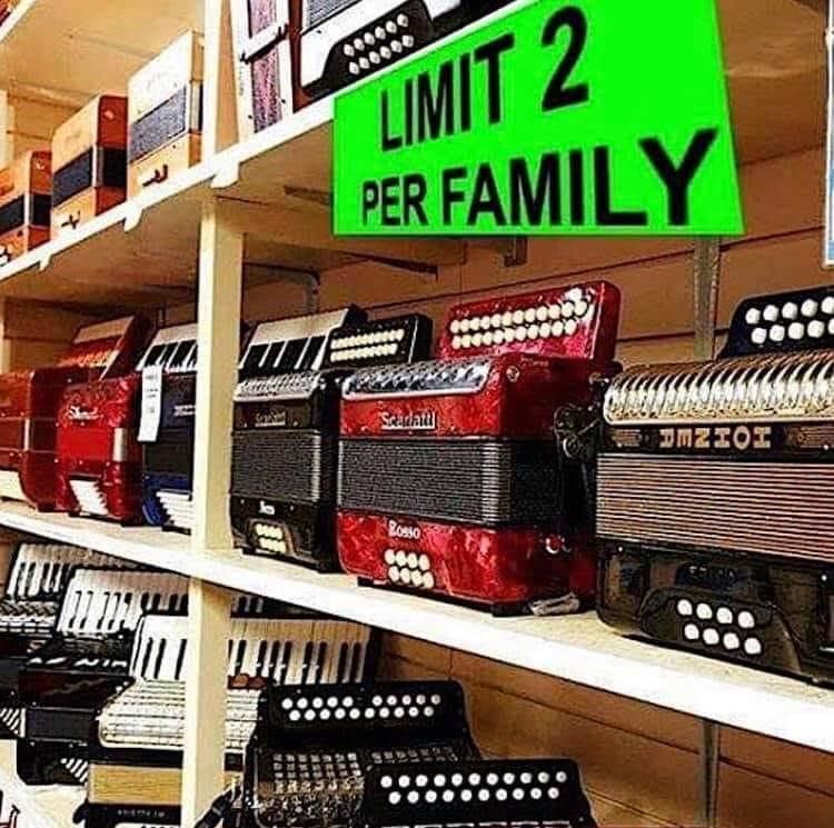 Accordion shops to reopen with limits to prevent hoarding.