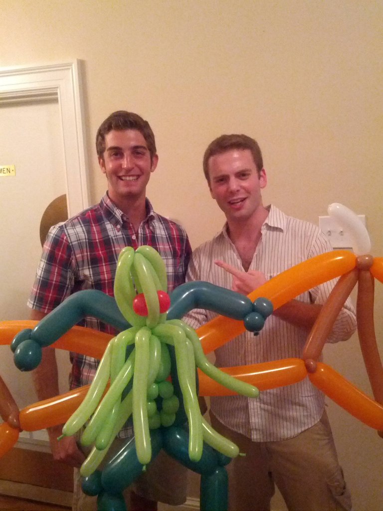 So, he asked for Cthulhu ballon