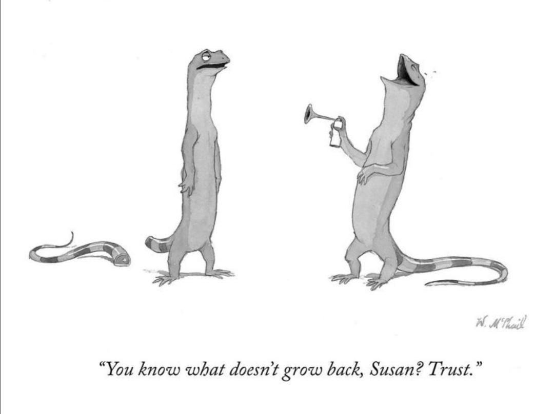 Trust Susan, trust.