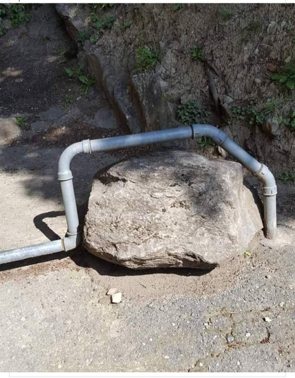 They pay me to build pipes, not to move rocks.