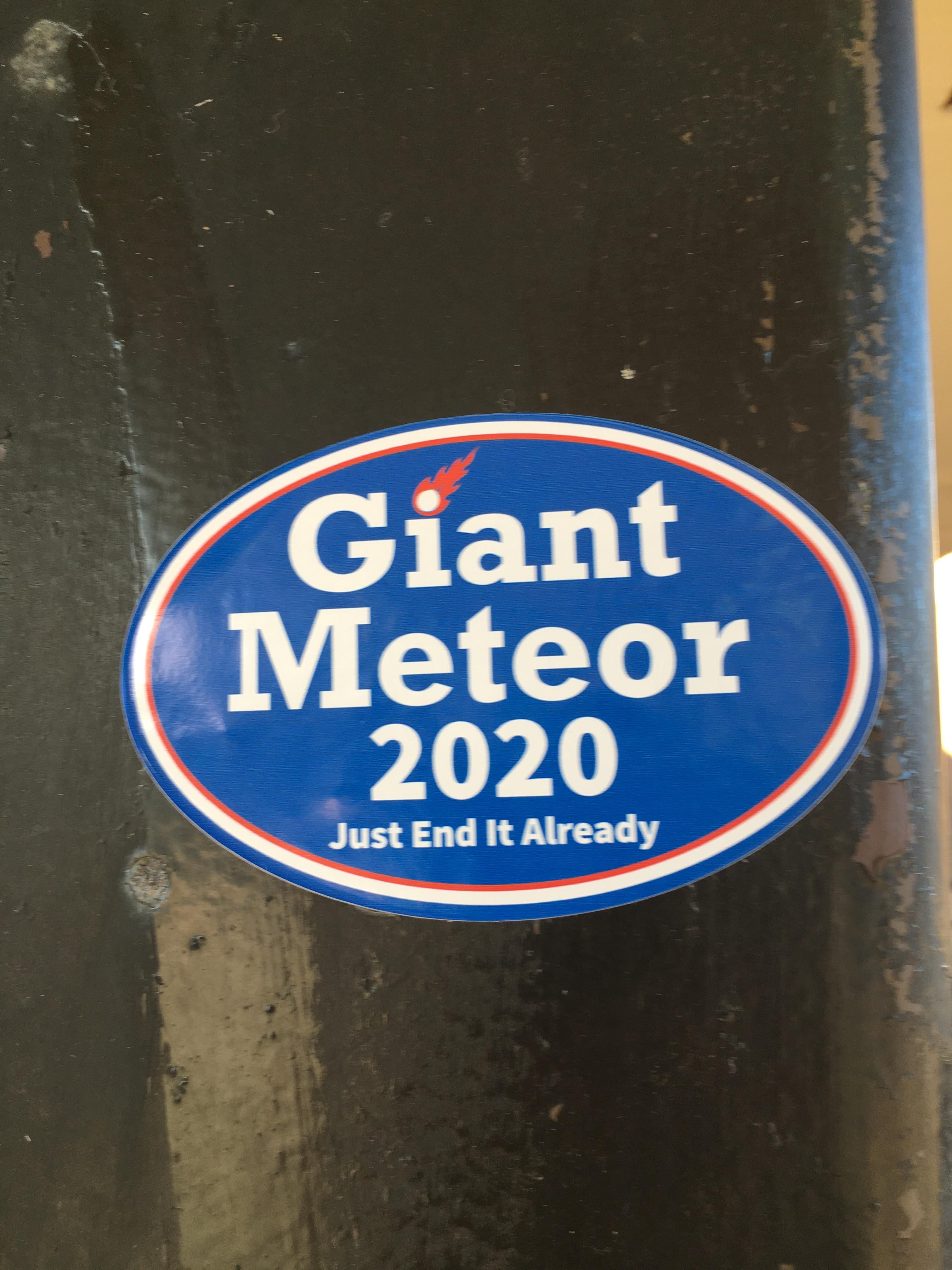 This sticker I found outside of my school earlier this year
