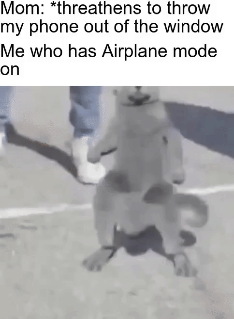 Haha phone goes zoooom