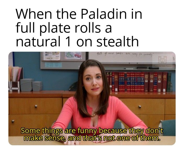 My fullplate is dummy thicc and the jangling from my ass plates keeps alerting the guards