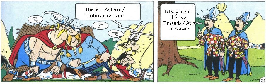 A crossover episode