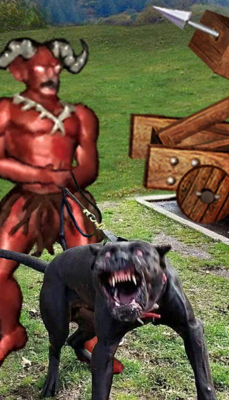 "he doesn't bite, just don't stay within 3 hexes of him"