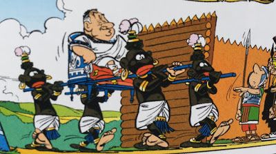 The picture of Blacks Asterix stands for... still funny?