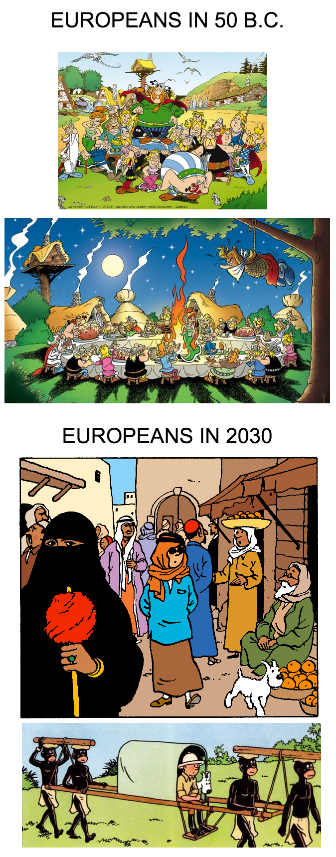 How about some Tintin posting along with the Asterix posting ?