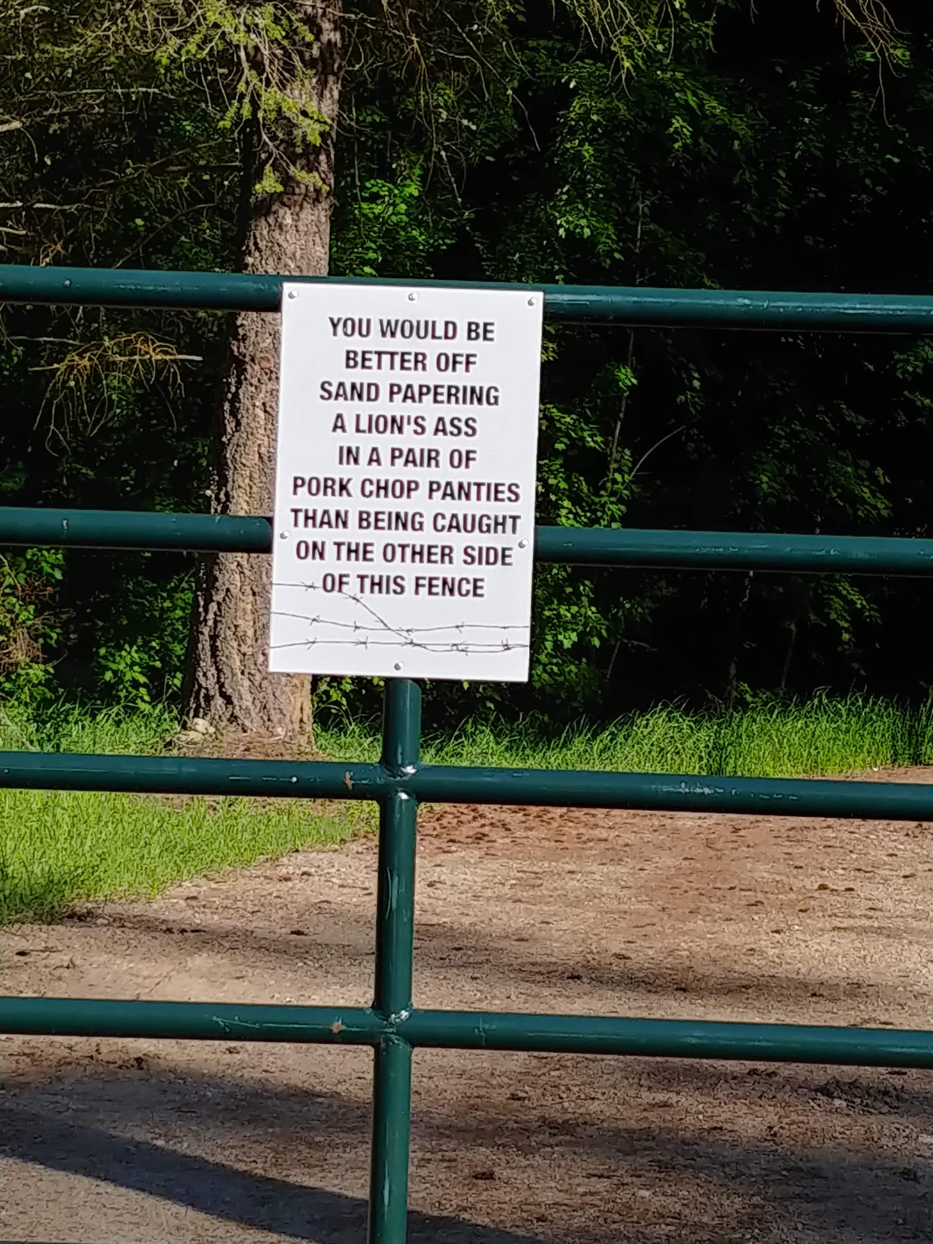 Local Ranch Warns To-Be Trespassers