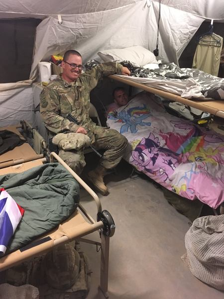 Average hugeloler during deployment