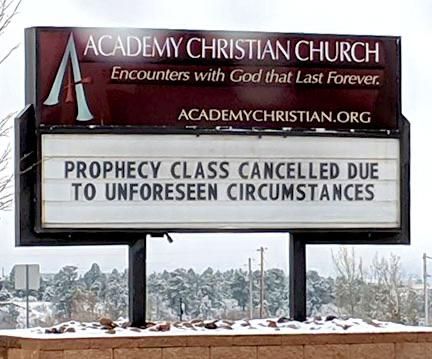 Prophecy class cancelled