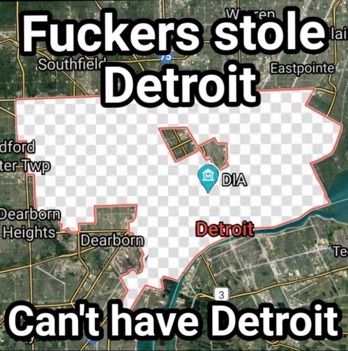 What city? I don't see any city