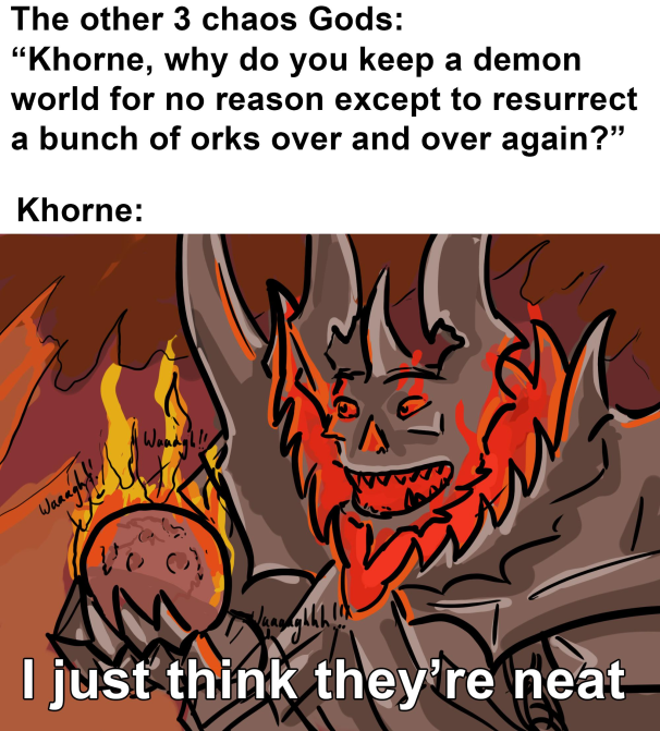 They are tho