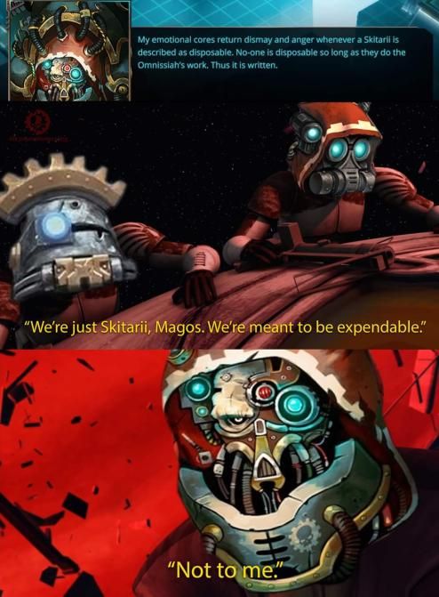 All skitarii deserve oil margarita