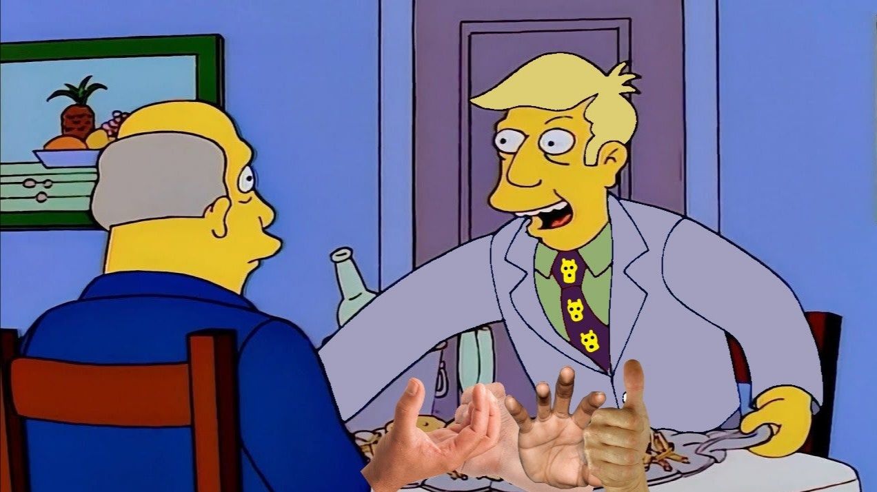 Steamed Hands - in memory of WOB