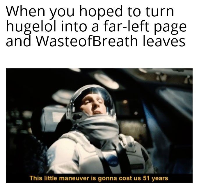 A mere delay