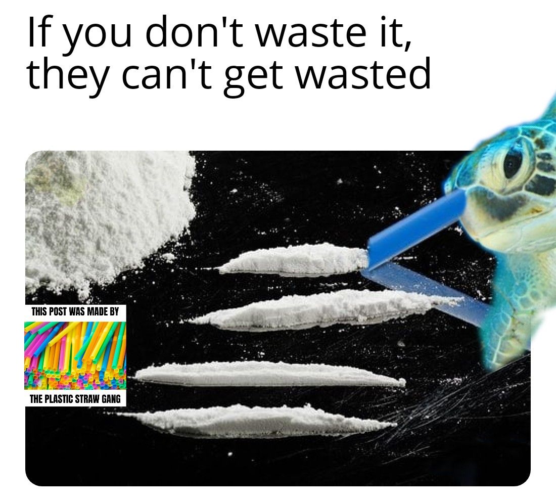 Seriously guys, don't waste.