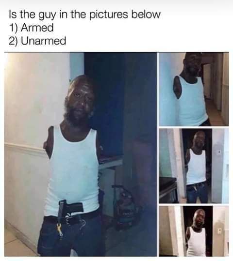 He'll be shot anyway
