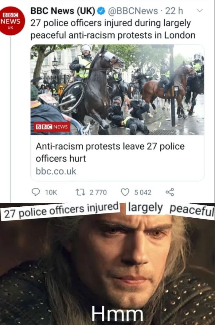 Protest of peace