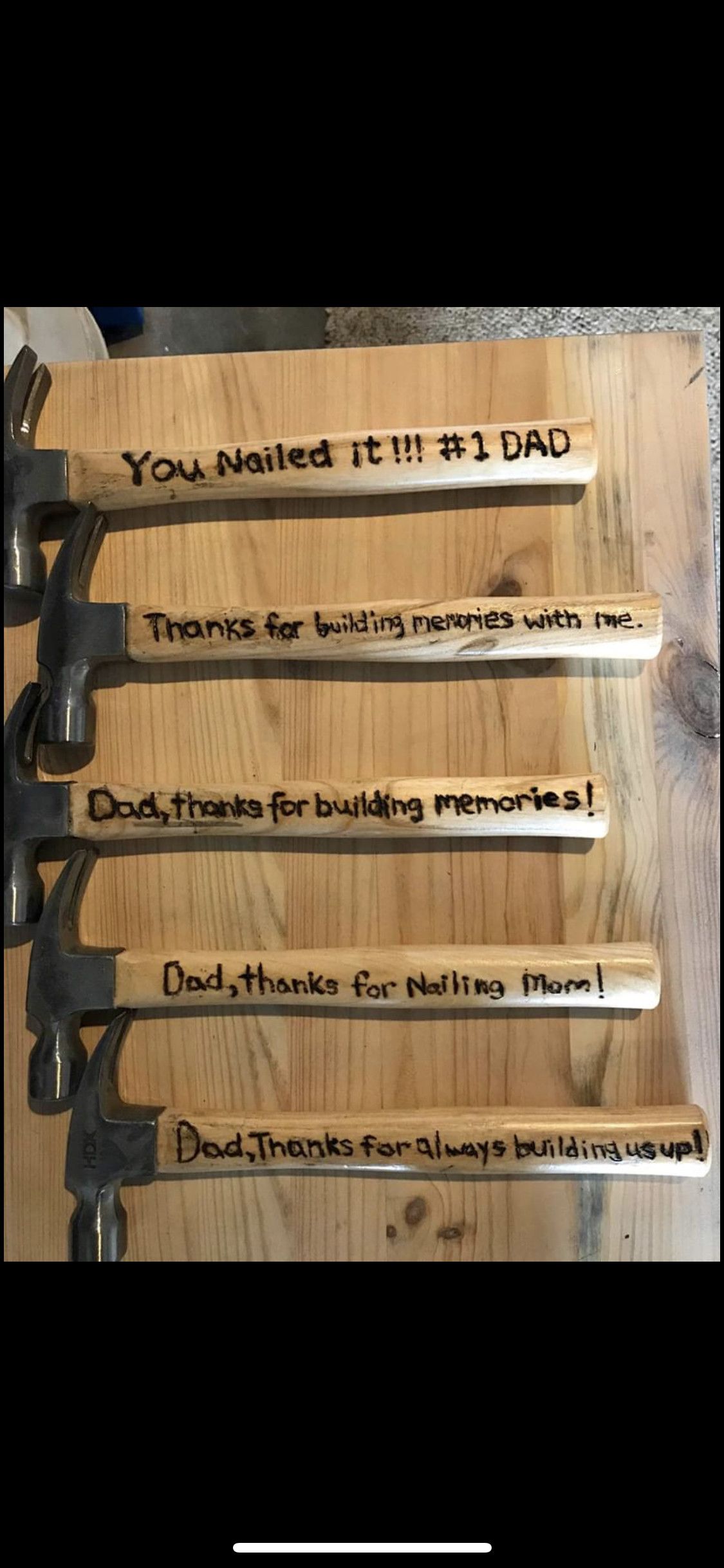 One of these homemade Father’s Day gifts is not like the others.