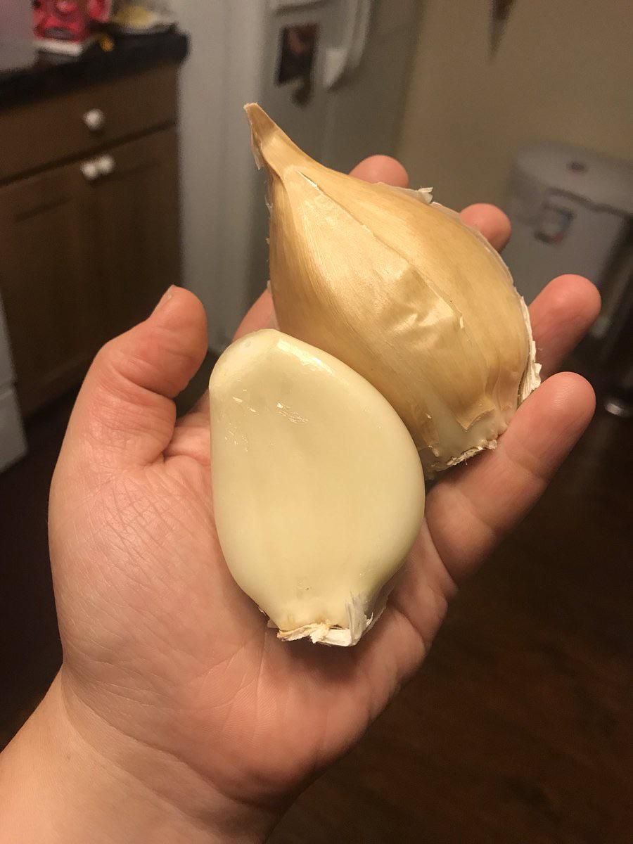 What it feels like when my grandma follows a recipe that says "Add two garlic cloves"