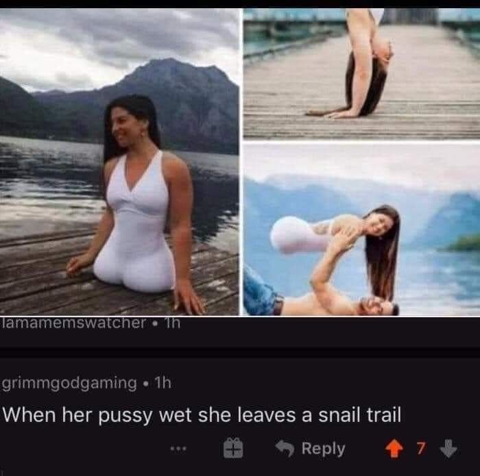 The snail following Tom89