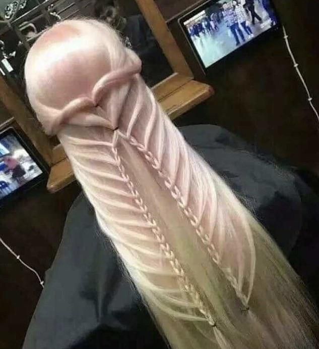 The hairstylist knew exactly what they were doing.