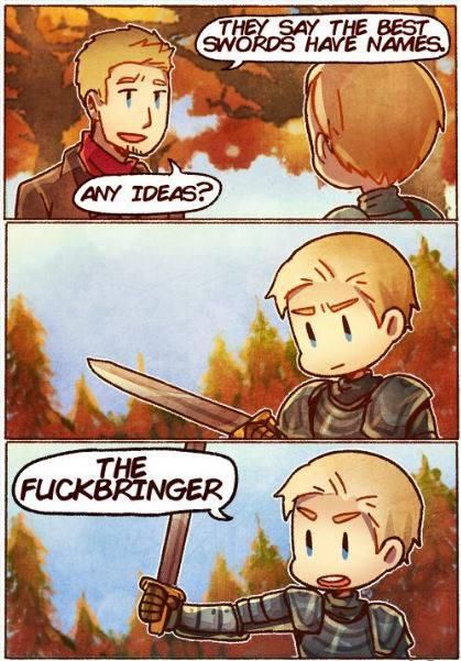 A sword should have a name!