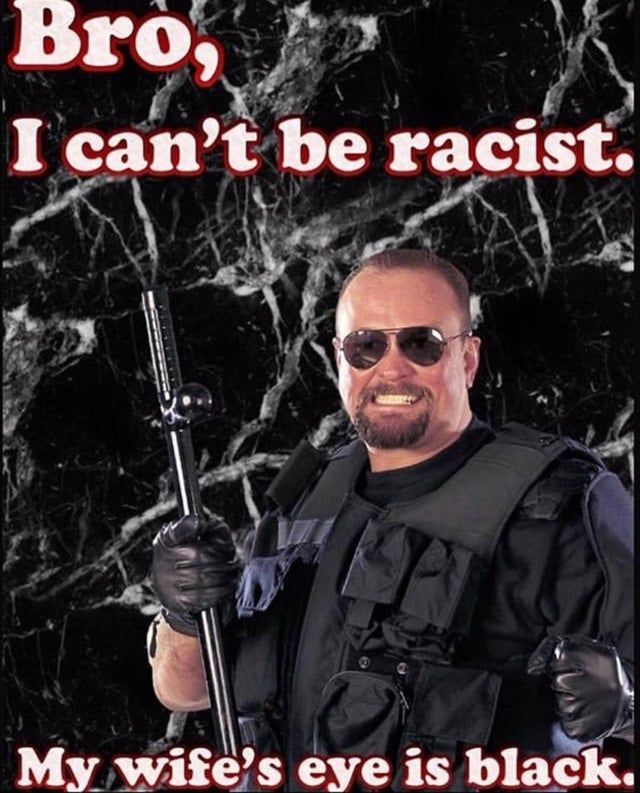 Joking with racist people excuses eheh