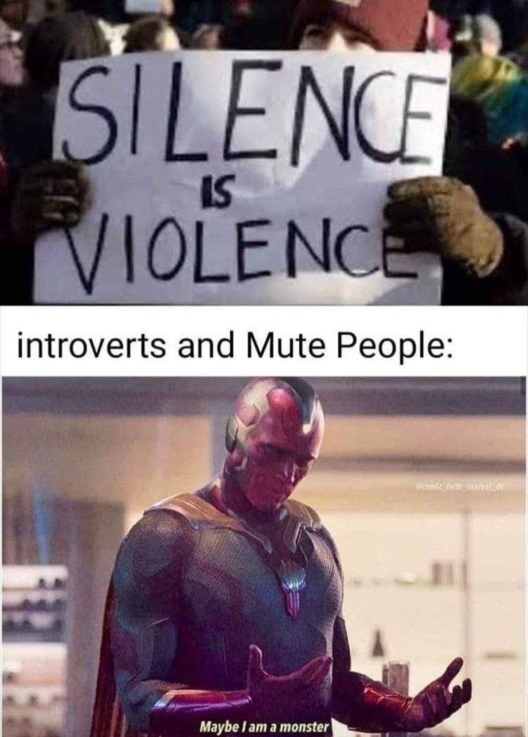 BLM wages war on mutes and introverts