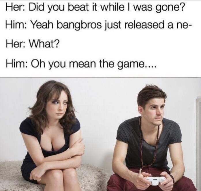 I mean I also beat a level in the game