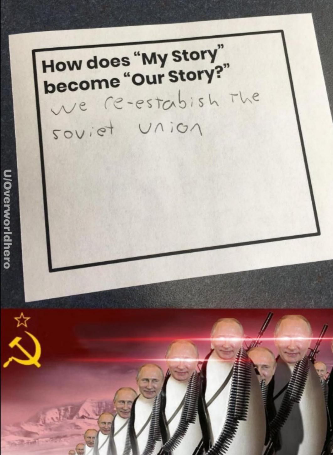Let's make this a red site brother!