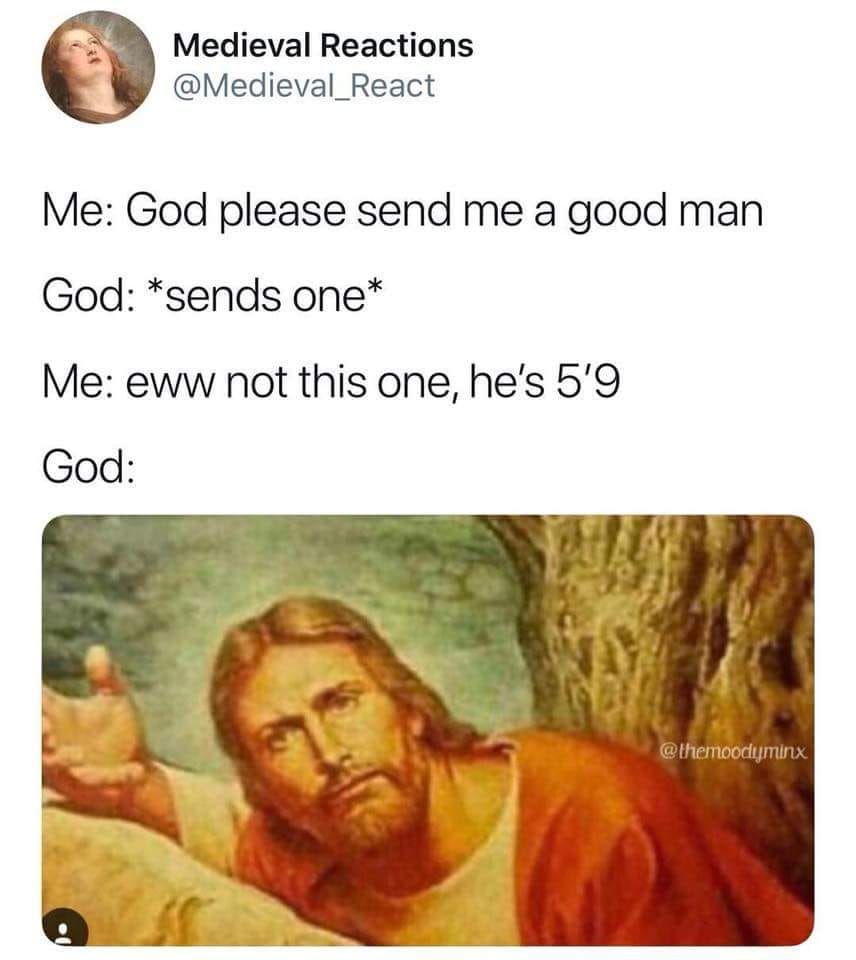 This post was made by the manlet gang