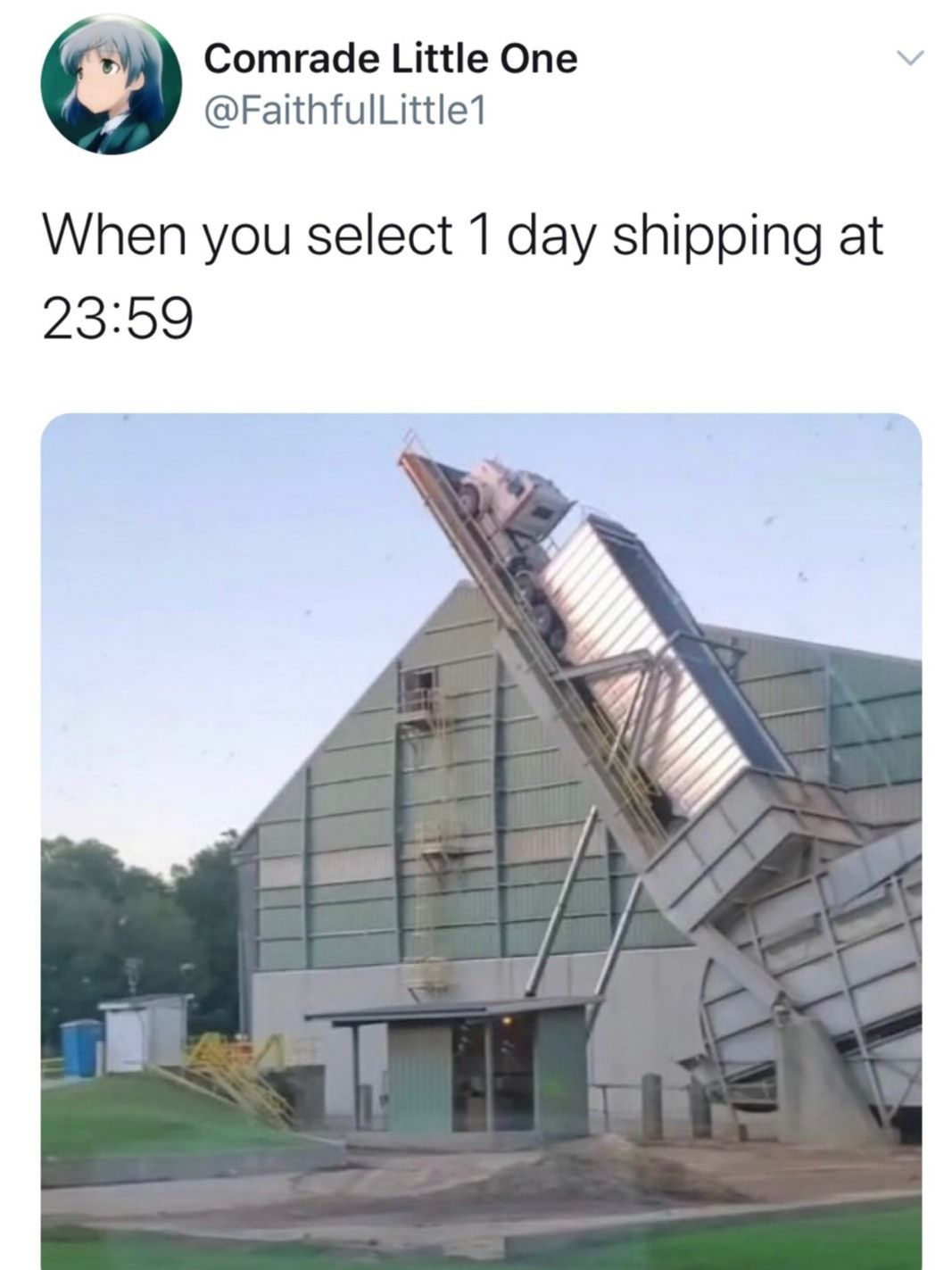 Shipping arrives in 45 seconds