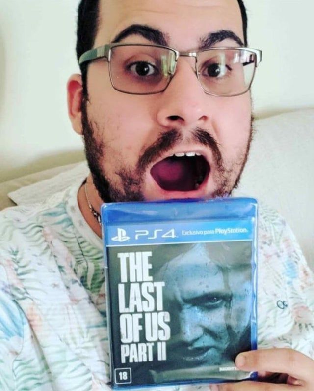 My wife’s boyfriend surprised me with a copy of The Last of Us Part 2!