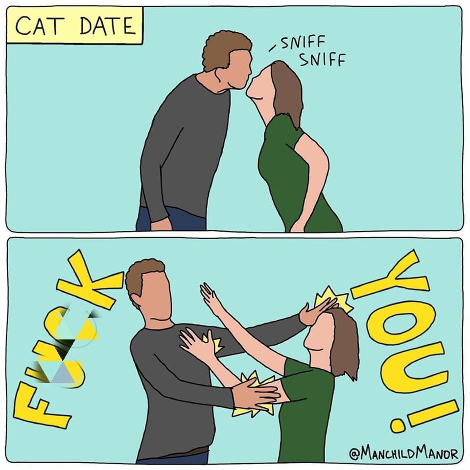 If we were cats, dates would be...