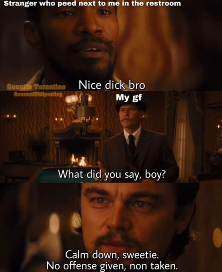 Let the man talk