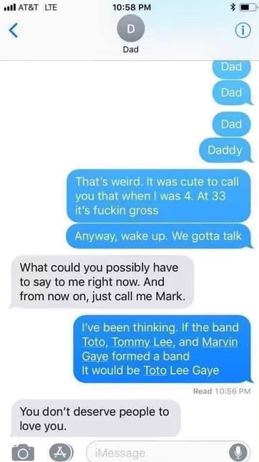 Yoooo daddy