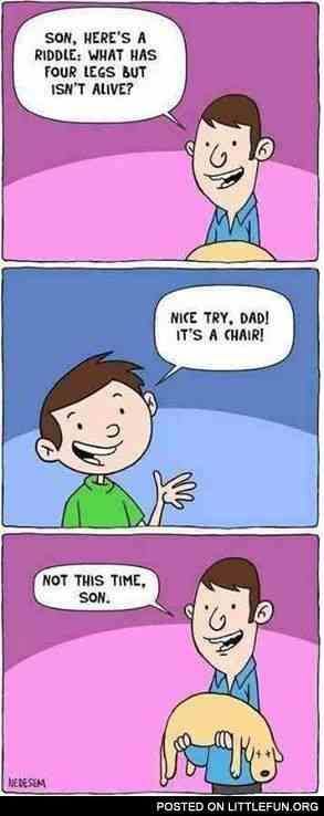 Nothing like a wholesome dad joke.