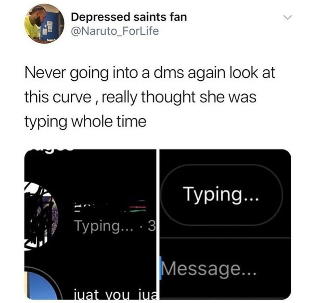 I mean she was typing for 3 days straight