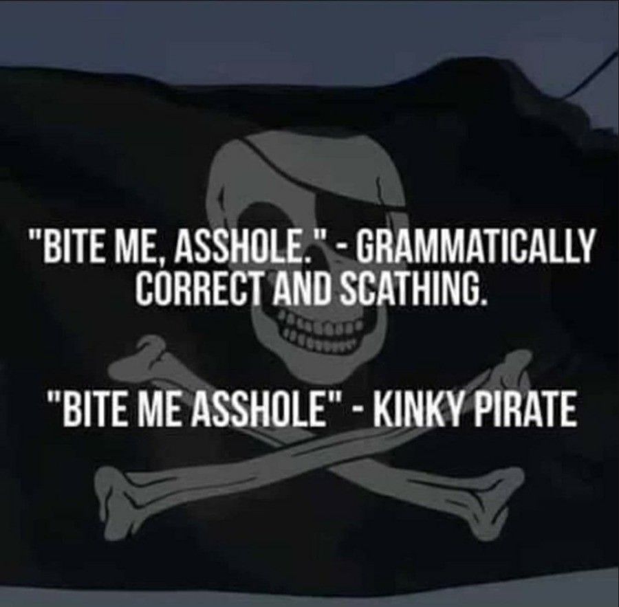 Use grammar matey