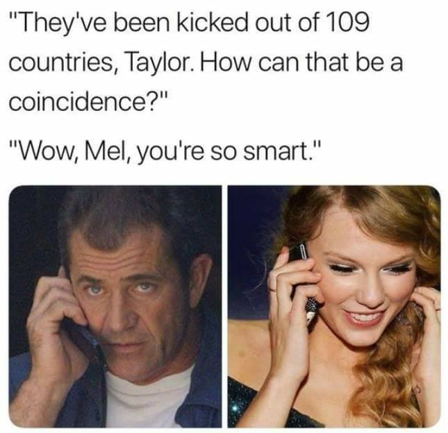 Mel at it again