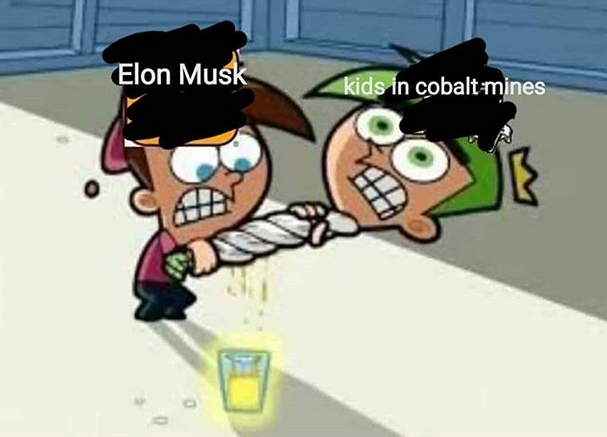 Shout out to Elon, Musk.