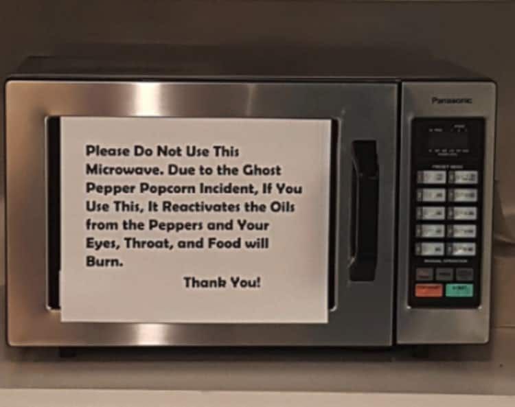 We don't talk about the incident
