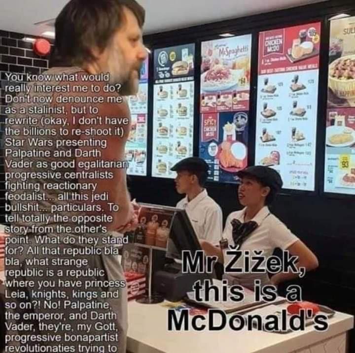 Eat the McSpaghetti of Ideology