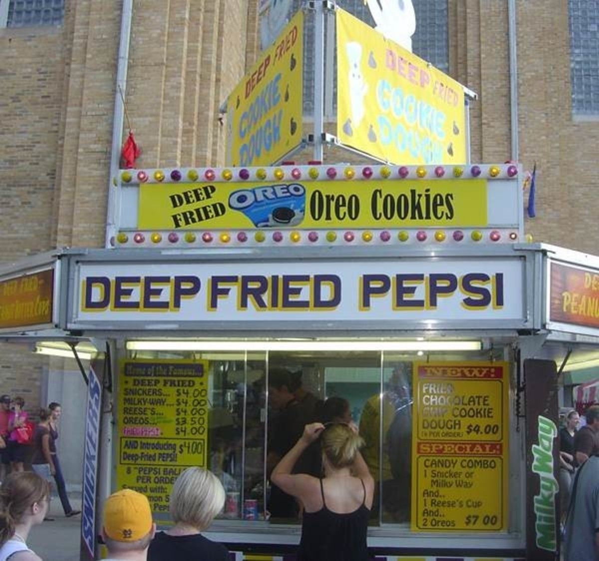 A carnival food a day keeps the healthy life away