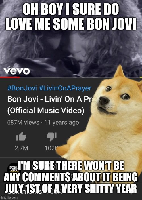 Why would there be?