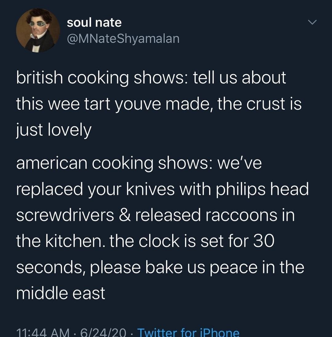 Sounds like ours is superior television