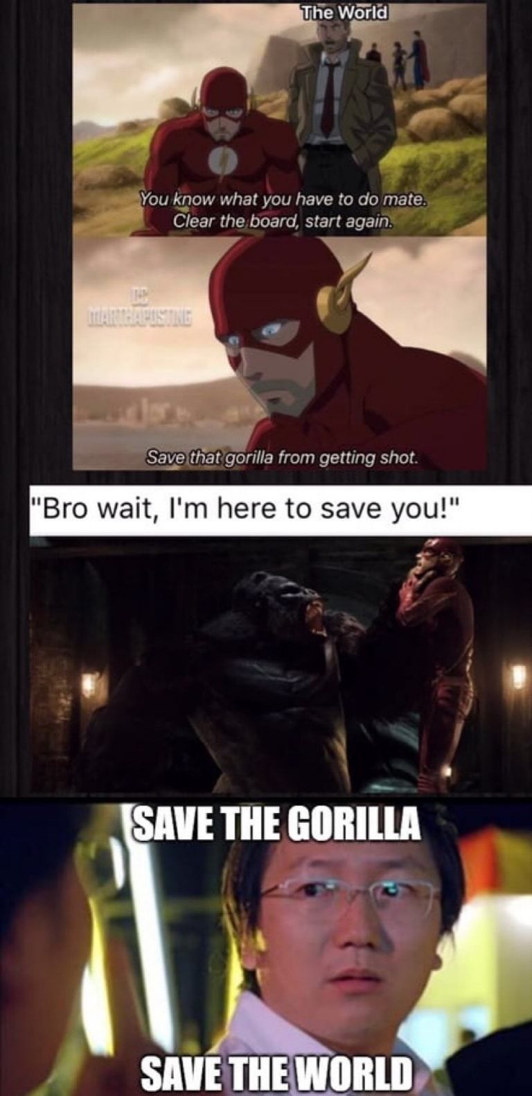 Honestly The flash might be my favorite superhero